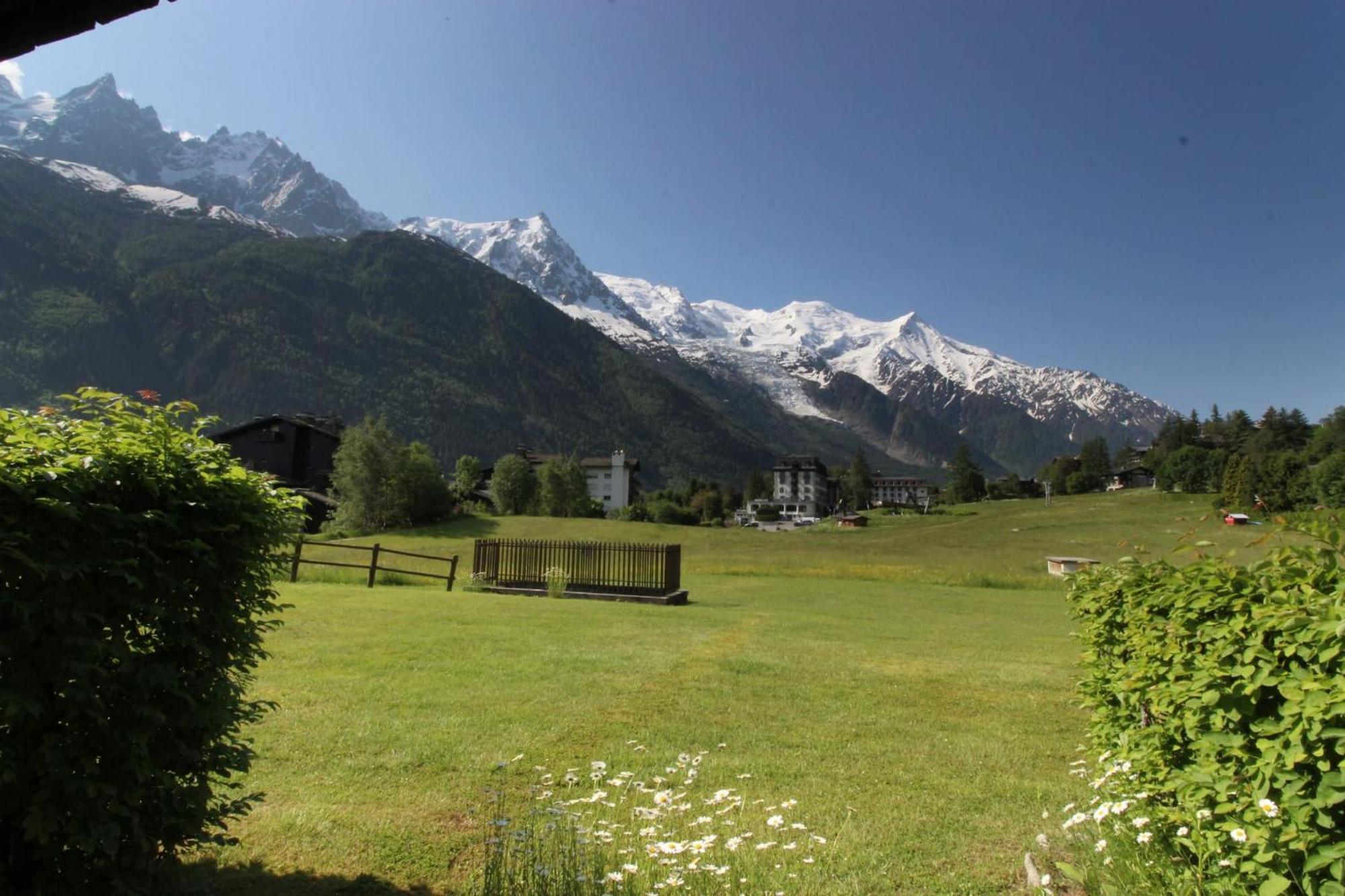 Apartmán Le Savoy - Terrasse Avec Vue Sur Le Mont-Blanc Chamonix Exteriér fotografie